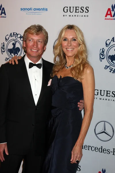 Nigel Lithjalá, Alana Stewart — Foto de Stock