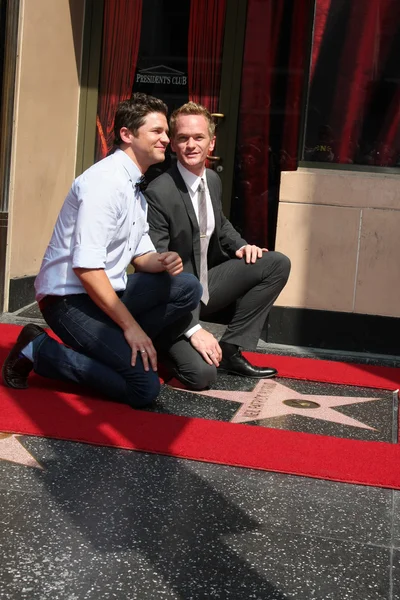 David Burtka, Neil Patrick Harris — Foto Stock