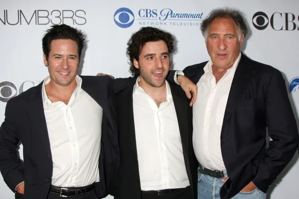 Rob Morrow, David Krumholtz e Judd Hirsch — Fotografia de Stock