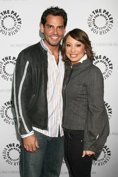 Christian De La Fuente ve Cheryl Burke — Stok fotoğraf