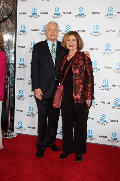 Robert Osborne & Diane Baker — Foto Stock