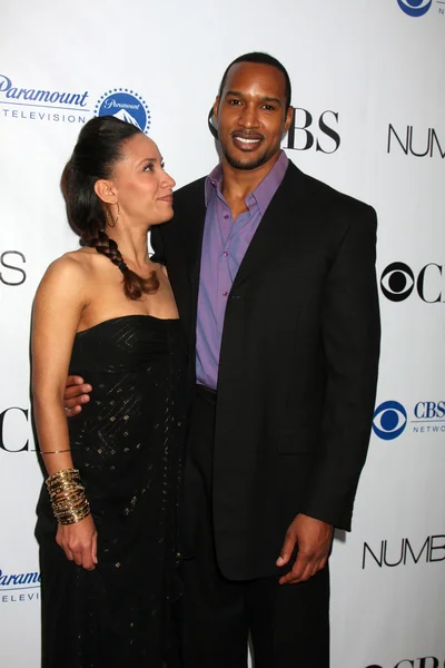 Sophina Brown og Henry Simmons - Stock-foto