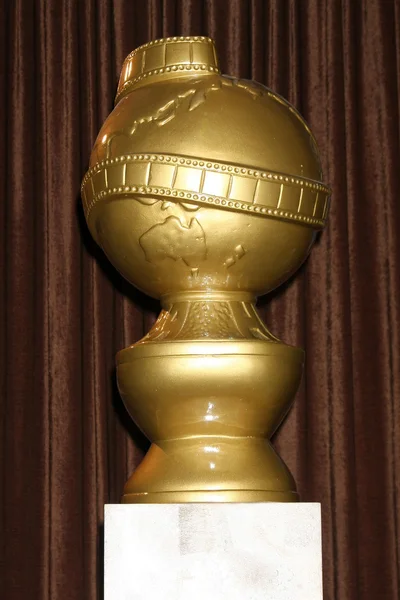 Statua Złoty Glob — Zdjęcie stockowe