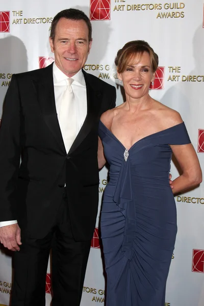 Bryan Cranston & feleségét, Robin Dearden — Stock Fotó