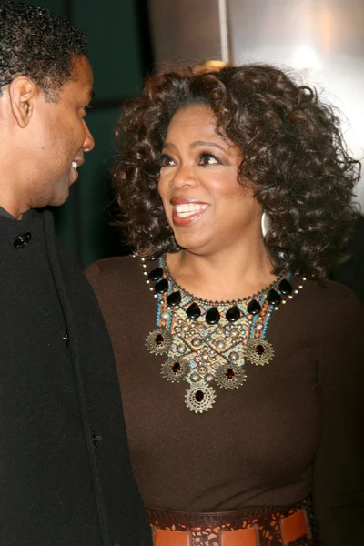 Denzel Washington, Oprah Winfrey — Foto Stock