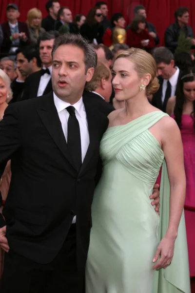 Sam Mendes, Kate Winslet — Foto de Stock