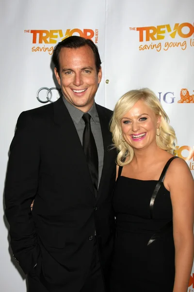 Will Arnett, Amy Poehler — Stock Fotó