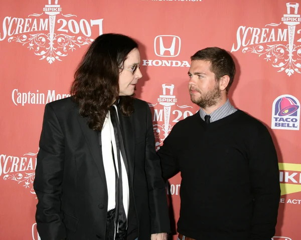 Ozzy & Jack Osbournee — Stock Photo, Image