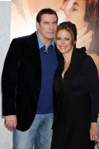 John Travolta, Kelly Preston — Foto de Stock