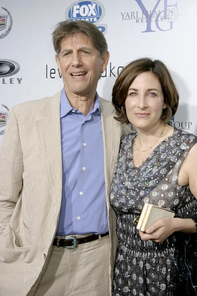 Peter Coyote & wife — Stock Photo, Image
