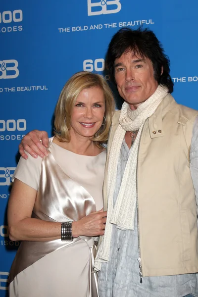 Katherine Kelly Lang, Ronn Moss — Foto de Stock