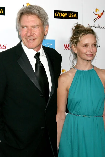 Harrison Ford, Calista Flockhart — Stockfoto