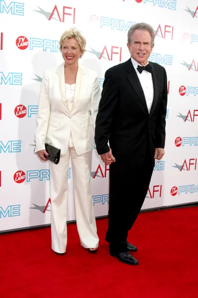 Annette Bening & Warren Beatty — Stock Photo, Image
