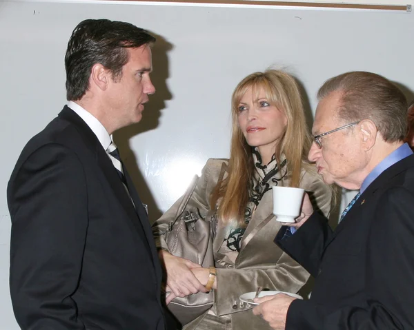 Pat Mackin & Shawn & Larry King — Stockfoto