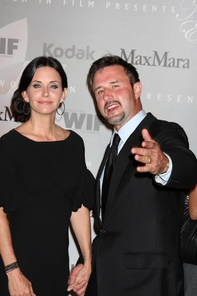 Courteney cox-david arquette — Stok fotoğraf