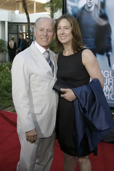 Frank Marshall idealna Kathleen Kennedy — Zdjęcie stockowe