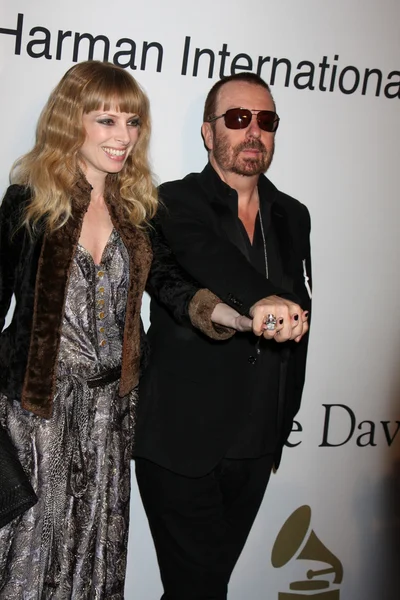 Dave Stewart and wife — Stock Photo, Image