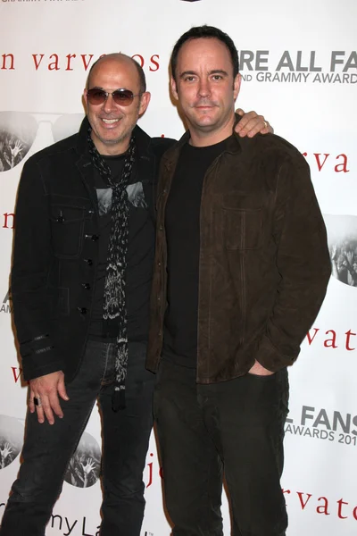 John Varvatos, Dave Matthews — Stockfoto