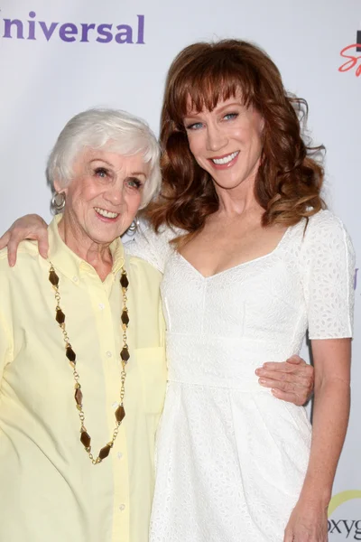 Kathy Griffin, and mother — Stock Photo, Image