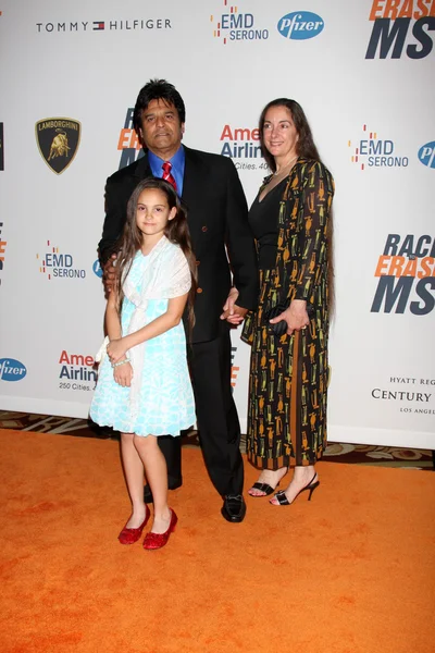 Erik Estrada & Family — Stock Photo, Image