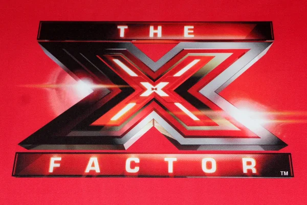 X-фактор логотип — стокове фото