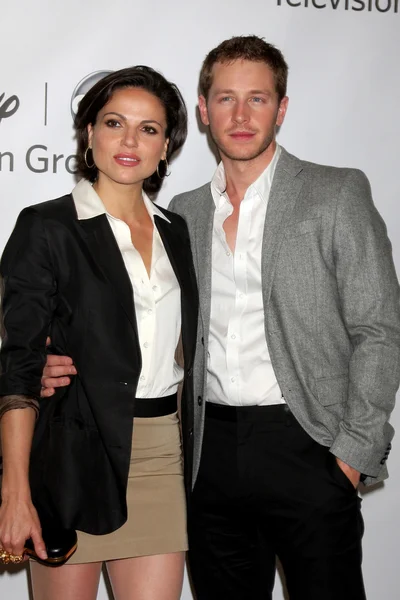 Lana Parrilla, Josh Dallas — Stockfoto