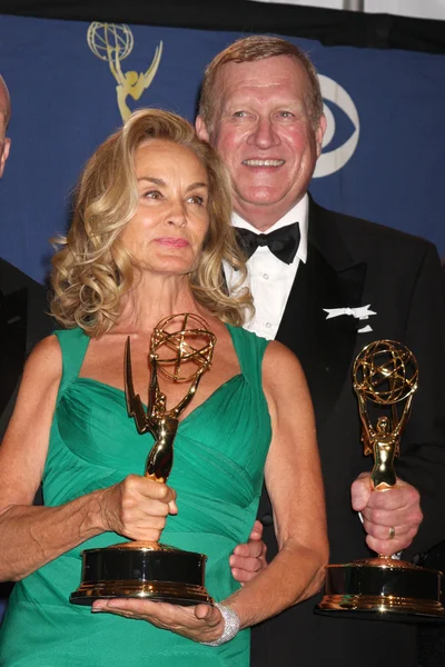 Jessica lange och ken howard — Stockfoto