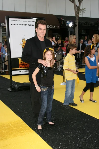 Ray Liotta y la hija Karsen — Foto de Stock