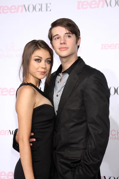 Matt Prokop, Sarah Hyland — Stockfoto