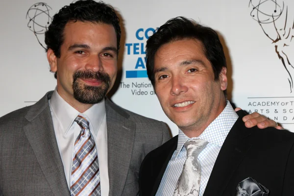 Ricardo Chavira and Benito Martinez — Stock Photo, Image