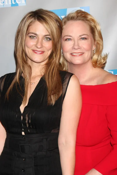Clementine Ford, mother Cybill Shepherd — Stock Photo, Image
