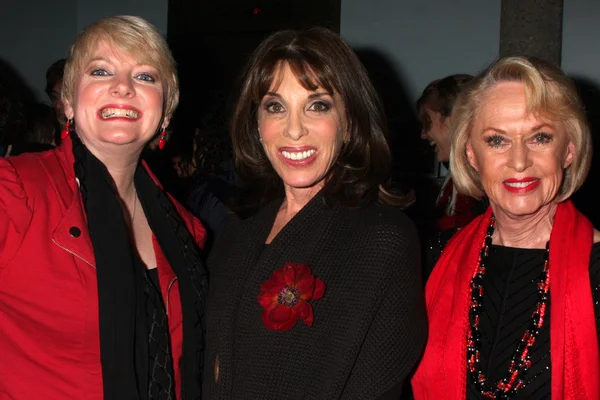 Alison Arngrim, Kate Linder, Tippi Hedren — Foto de Stock