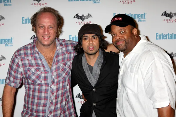 Scott Krinsky, Vik Sahay, Mark Christopher Lawrence — Stock Photo, Image