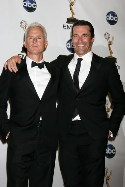 John Slattery, Jon Hamm — Zdjęcie stockowe