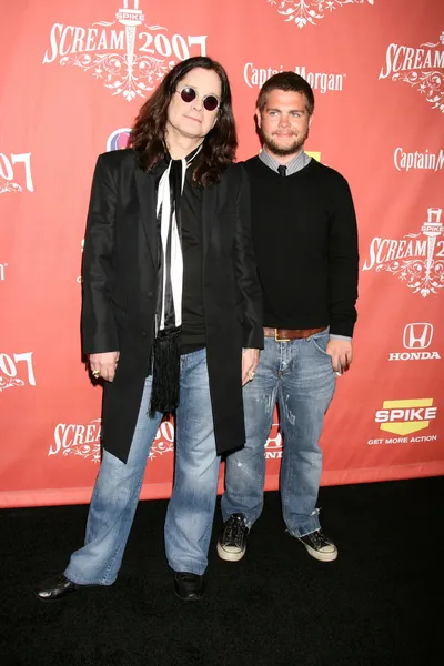 Ozzy y Jack Osbournee — Foto de Stock