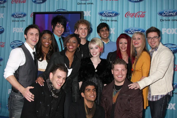 American Idol Top 13 — Stok fotoğraf