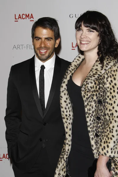 Eli Roth, Victoria Asher — Stock Photo, Image