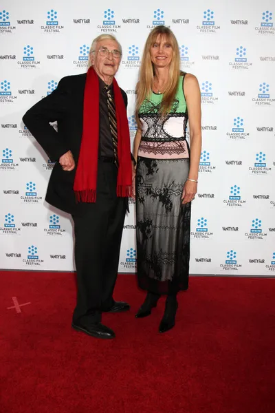 Martin Landau ve Gretchen Becker — Stok fotoğraf