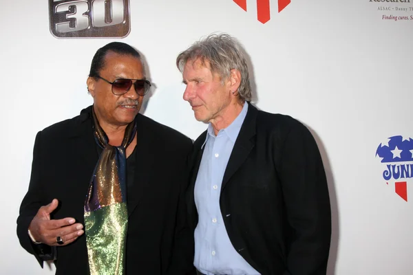 Billy Dee Williams & Harrison Ford — Stock Photo, Image