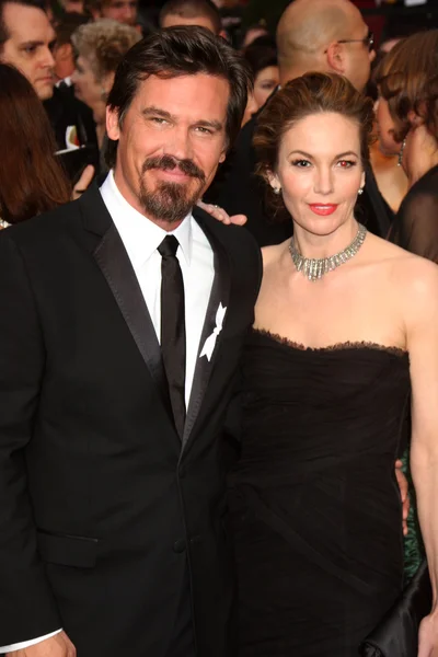 Josh Brolin y Diane Lane — Foto de Stock