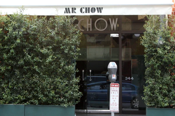 Mr. Chow Resturant – stockfoto