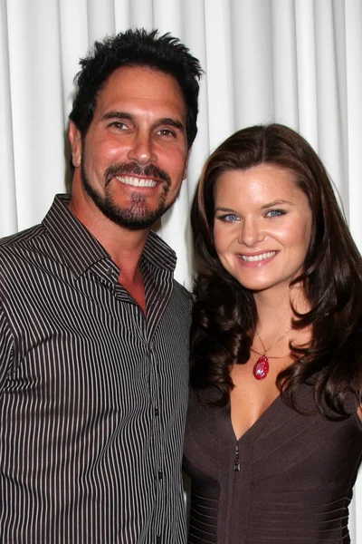 Don Diamont idealna Heather Tom — Zdjęcie stockowe