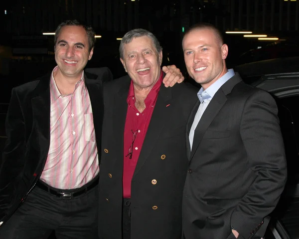 Mark Rozzano, Jerry Lewis, Jacob Young — Stockfoto