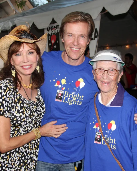 Lesley-Anne Down, Jack Wagner, Scotty Wagner — Foto Stock