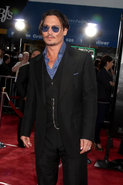 Johnny Depp Ordförande — Stockfoto