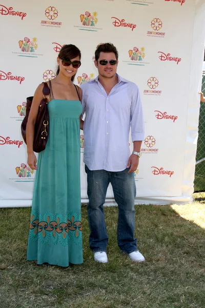 Vanessa Minnillo & Nick Lachey — Stock fotografie