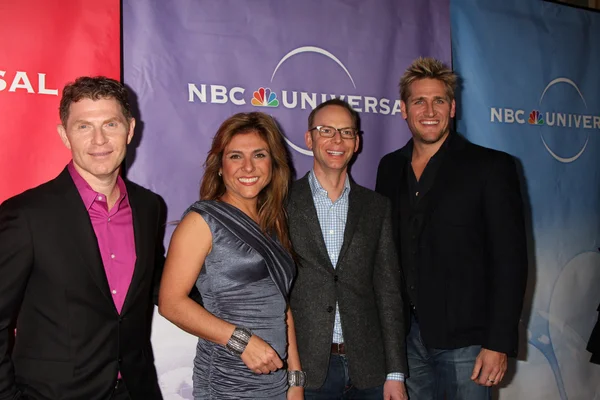 Bobby Flay, Lorena Garcia, Steve Ellis, Curtis Stone — Stock Photo, Image