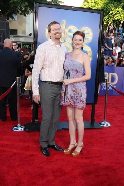 Peter Lanfer, Sarah Drew — Stock Photo, Image