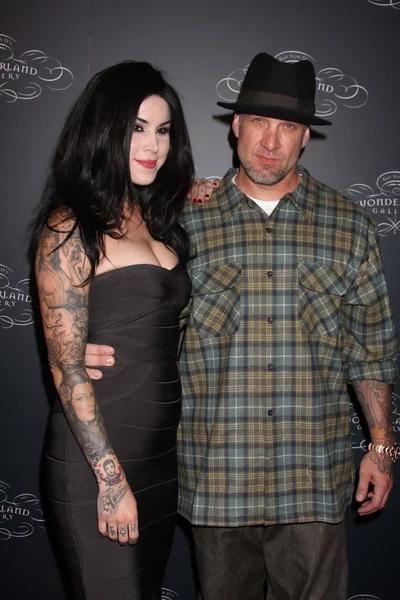 Jesse James & Kat Von D — Photo