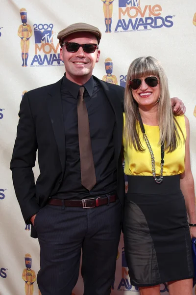 Billy zane och catherine hardwicke — Stockfoto